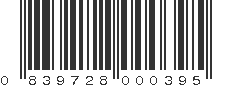 UPC 839728000395