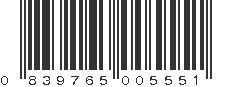 UPC 839765005551