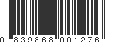 UPC 839868001276