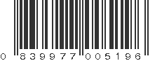 UPC 839977005196