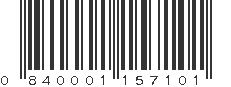 UPC 840001157101