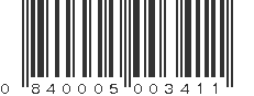 UPC 840005003411