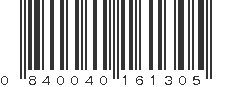 UPC 840040161305