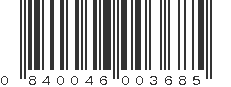 UPC 840046003685