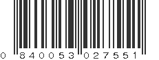 UPC 840053027551