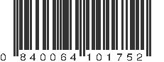 UPC 840064101752