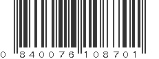 UPC 840076108701