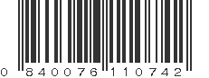 UPC 840076110742