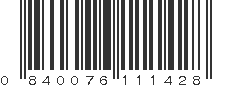 UPC 840076111428