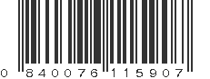 UPC 840076115907