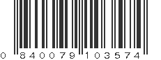 UPC 840079103574