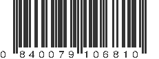 UPC 840079106810