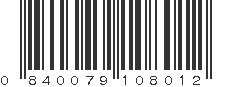 UPC 840079108012