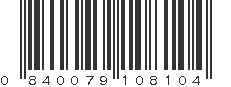 UPC 840079108104