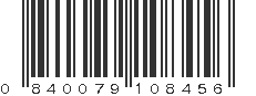 UPC 840079108456