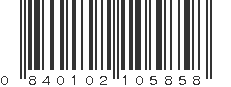 UPC 840102105858