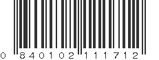 UPC 840102111712