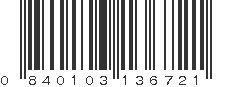 UPC 840103136721