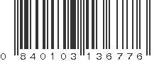 UPC 840103136776