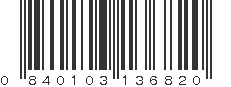 UPC 840103136820