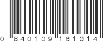 UPC 840109161314