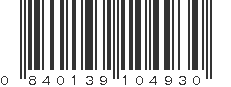 UPC 840139104930