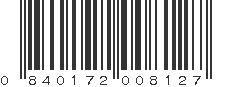 UPC 840172008127