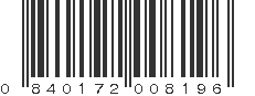 UPC 840172008196