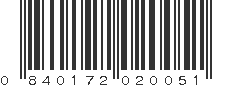 UPC 840172020051