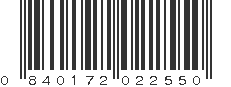 UPC 840172022550