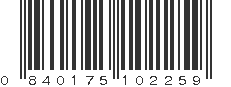 UPC 840175102259