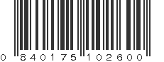 UPC 840175102600