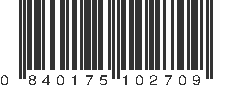 UPC 840175102709