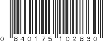 UPC 840175102860