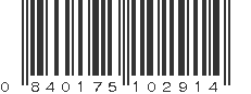 UPC 840175102914