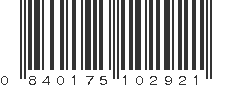 UPC 840175102921