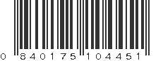 UPC 840175104451