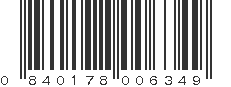 UPC 840178006349