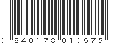 UPC 840178010575