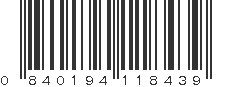 UPC 840194118439