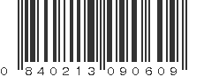 UPC 840213090609