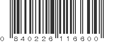 UPC 840226116600