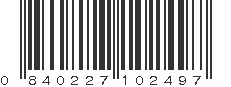 UPC 840227102497