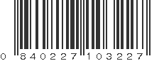 UPC 840227103227