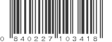 UPC 840227103418