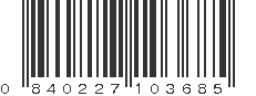 UPC 840227103685