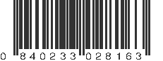 UPC 840233028163