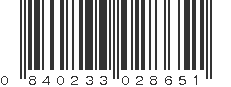 UPC 840233028651