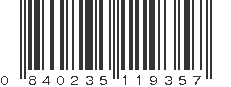 UPC 840235119357