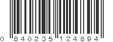 UPC 840235124894